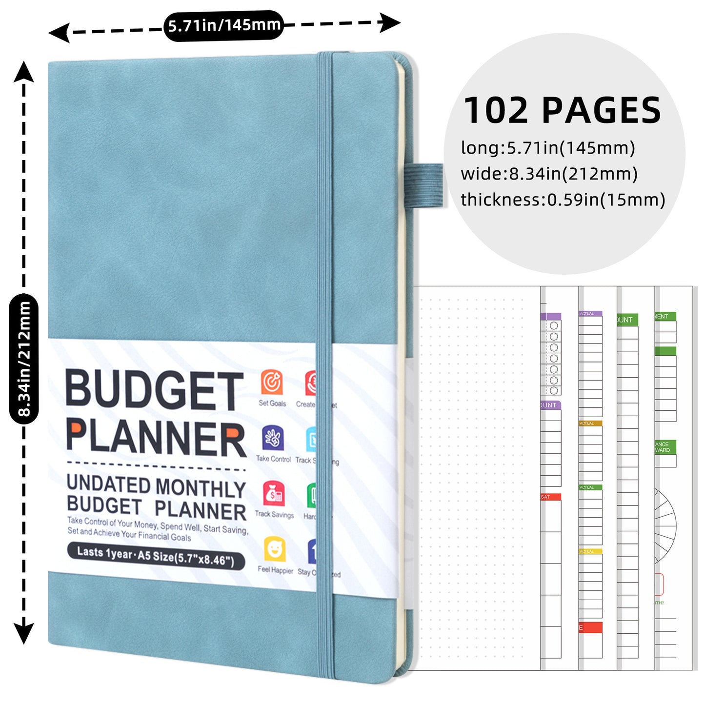 kousely™ Budget Planner Expenses Tracker