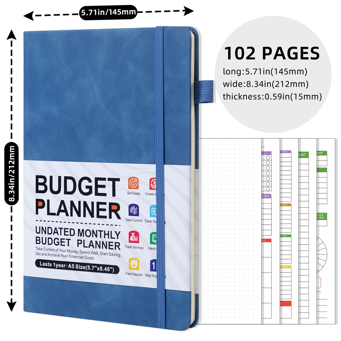 kousely™ Budget Planner Expenses Tracker